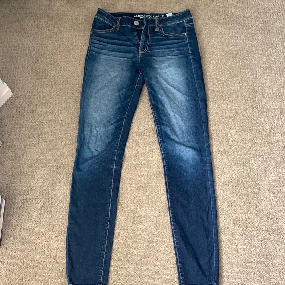 High Rise American Eagle Jeggings